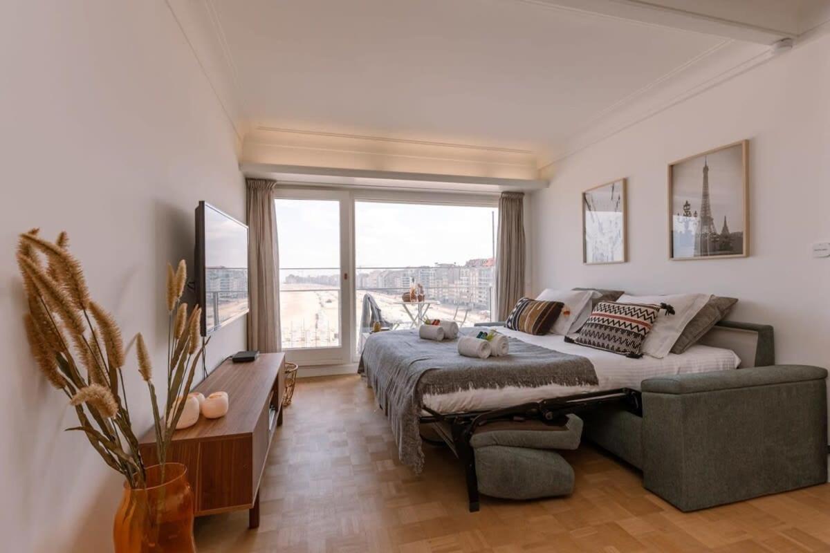 Stunning Studio With Sea-View And Terrace Lejlighed Knokke-Heist Eksteriør billede